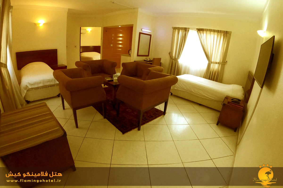 اتاق هتل فلامینگو کیش